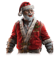 Grim Santa Outfit